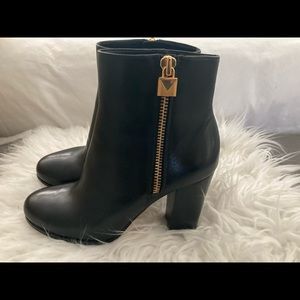 Michael Kors Leather Ankle Boot